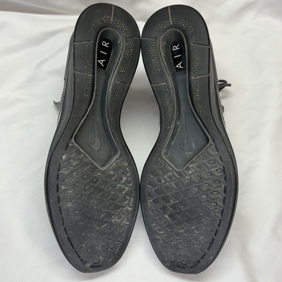 Nike Zoom Mariah Flyknit Racer Mens Size 13 Black Gray Running Shoes Sneakers - Picture 6 of 16